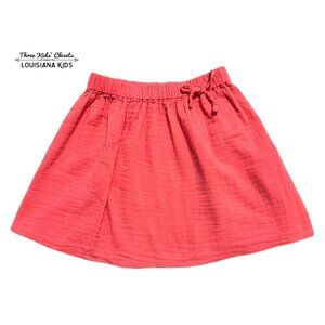 Sense Organics 5-6Y Coral Muslin GYDA Skirt